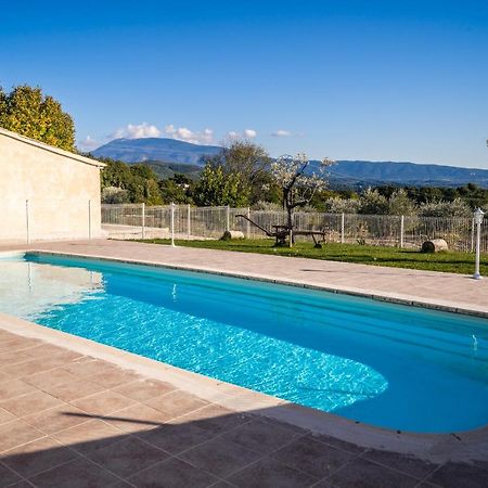 Gite "La Sainte-Croix", Traditional Provencal House For 8 People, Private Swimming-Pool, Air-Conditioner, Beautiful Scenery Vaison-la-Romaine Dış mekan fotoğraf