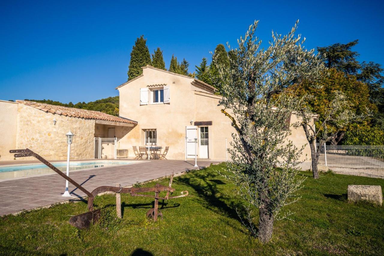 Gite "La Sainte-Croix", Traditional Provencal House For 8 People, Private Swimming-Pool, Air-Conditioner, Beautiful Scenery Vaison-la-Romaine Dış mekan fotoğraf