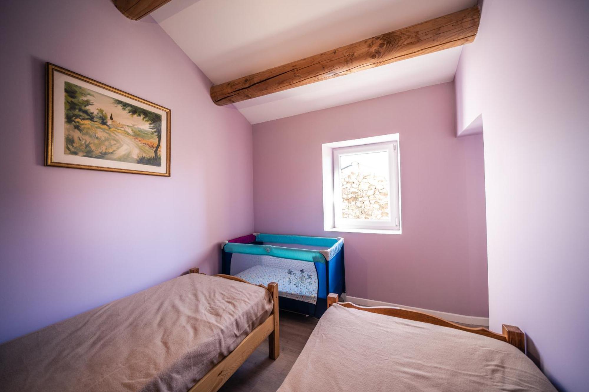 Gite "La Sainte-Croix", Traditional Provencal House For 8 People, Private Swimming-Pool, Air-Conditioner, Beautiful Scenery Vaison-la-Romaine Dış mekan fotoğraf